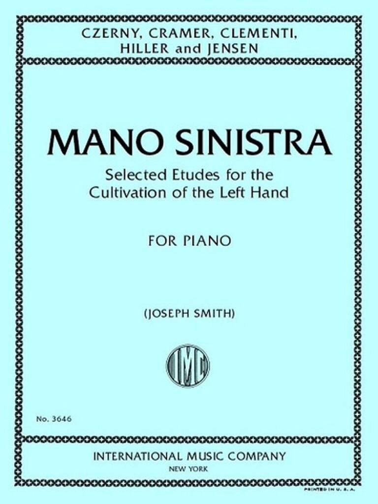 Selected Etudes For Cultivation Of The Left Hand